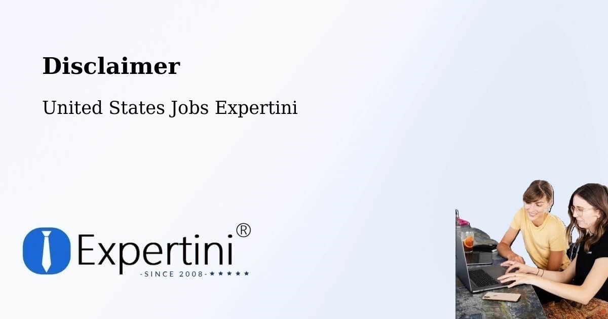 Disclaimer – Alfred - United States Jobs Expertini