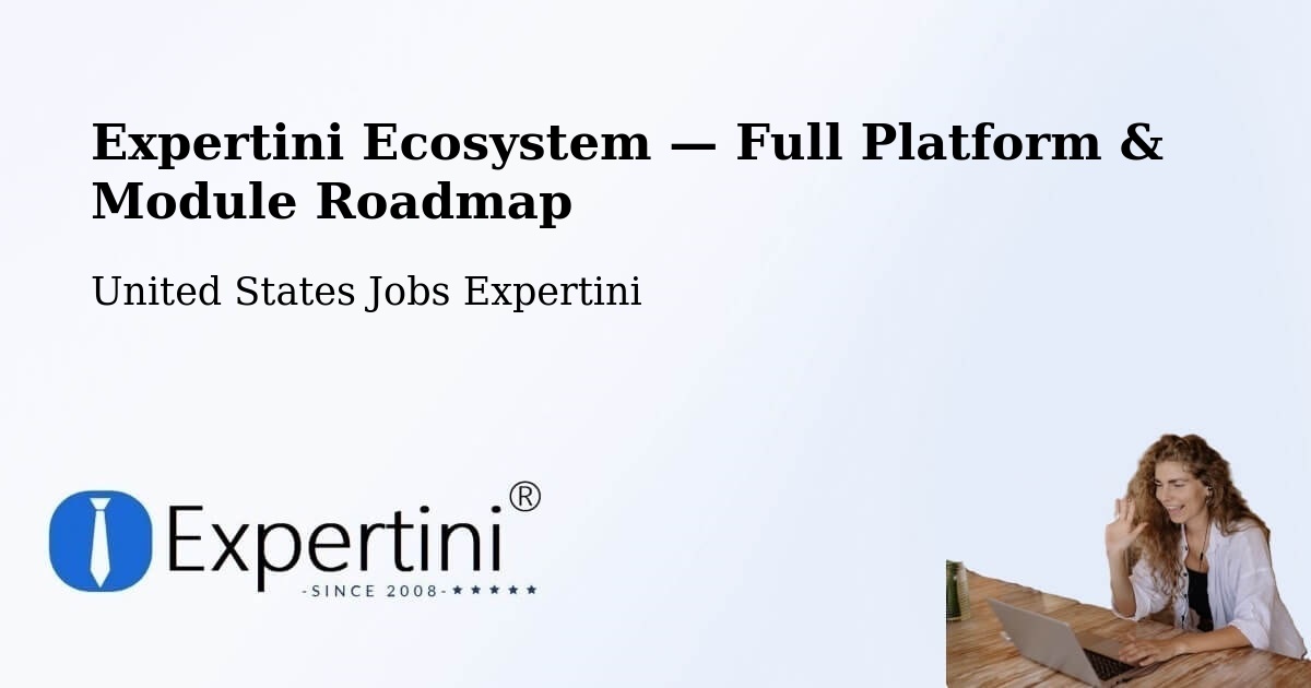 Expertini Ecosystem — Full Platform & Module Roadmap – Alfred